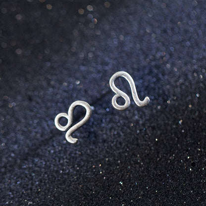 12 constellation earrings simple wishing earrings earrings