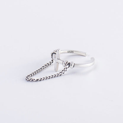 Ring Original Design Female Pure Handmade Ring Tail Ring